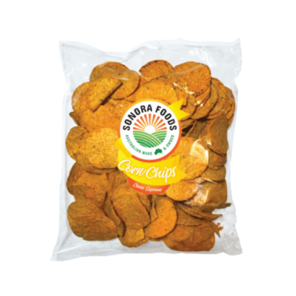 Sonora foods corn chips CHEESE