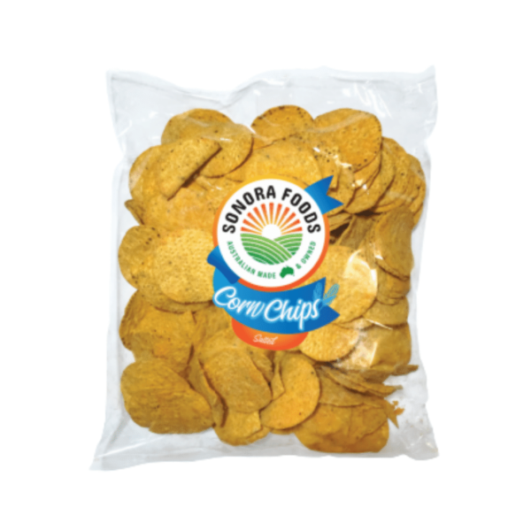 Sonora foods corn chips SALTED